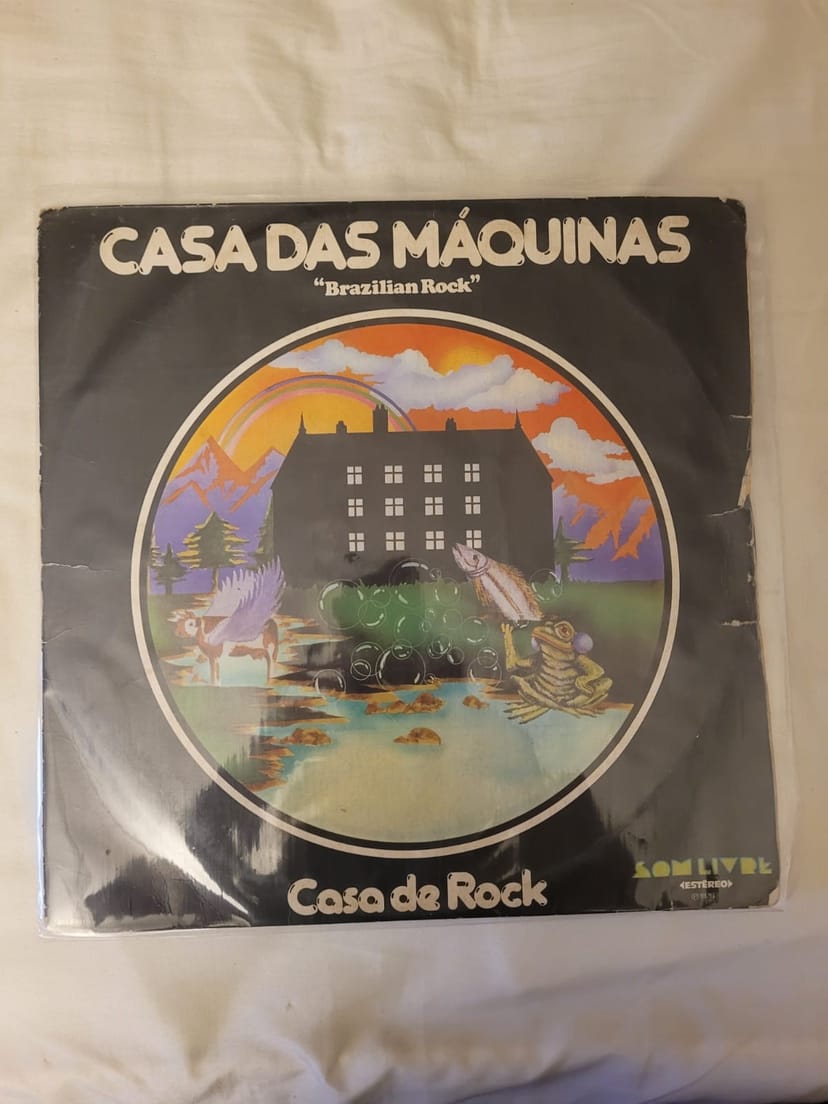 Casa das Máquinas - Casa de Rock (rachado) - Imagem 1