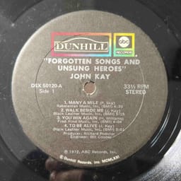 John Kay - Forgotten Songs & Unsung Heroes (Importado USA) - Thumbnail 4