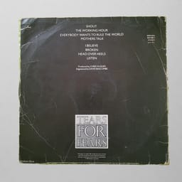 Tears for Fears - Songs From The Big Chair - Thumbnail 2