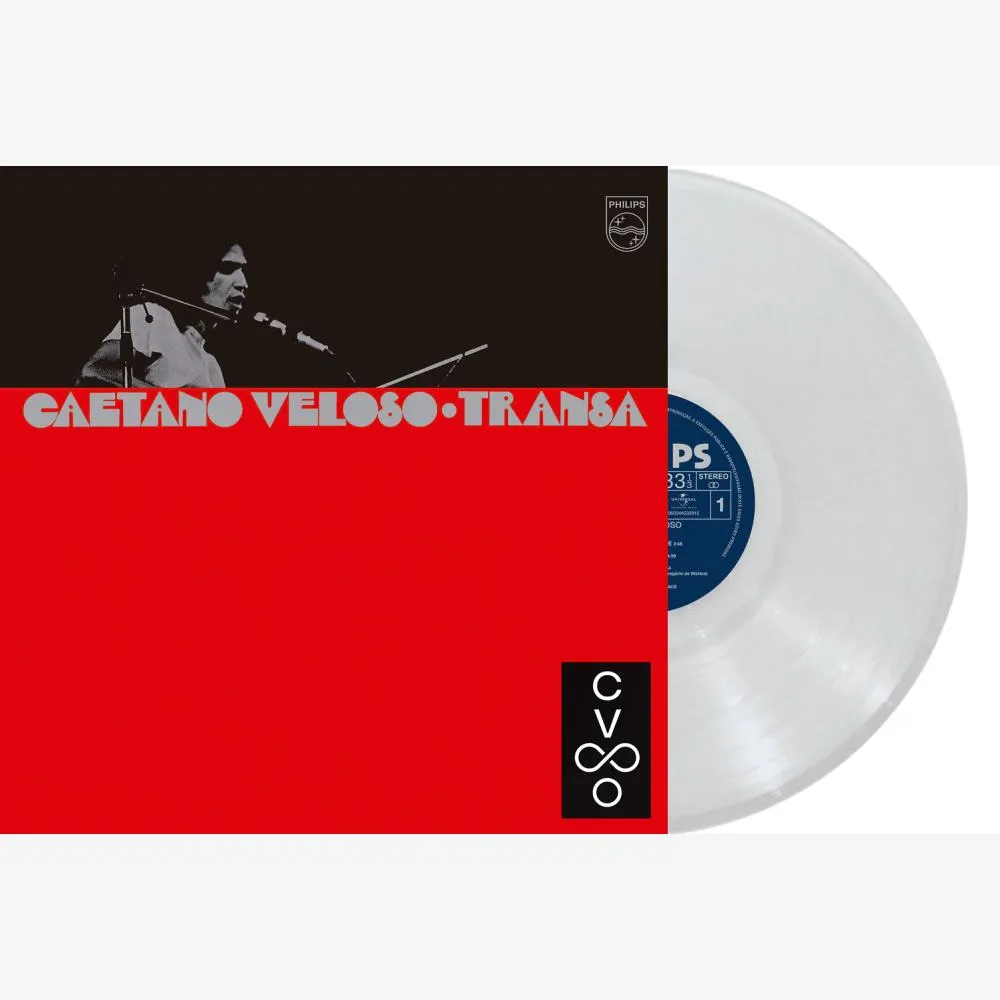 Caetano Veloso - Transa (Vinil Branco Translúcido, Tri-fold) - Imagem 1