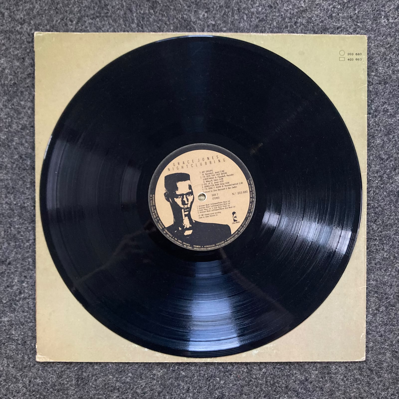 Grace Jones - Nightclubbing - Thumbnail 4