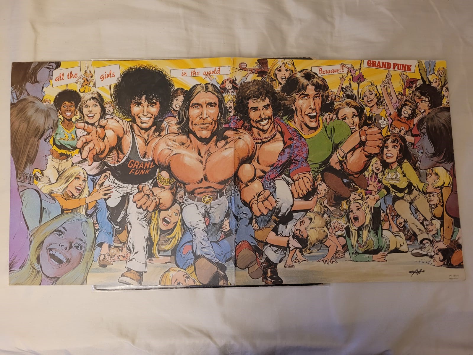 Grand Funk Railroad - All the Girls in the World Beware (Importado + detalhe) - Thumbnail 3