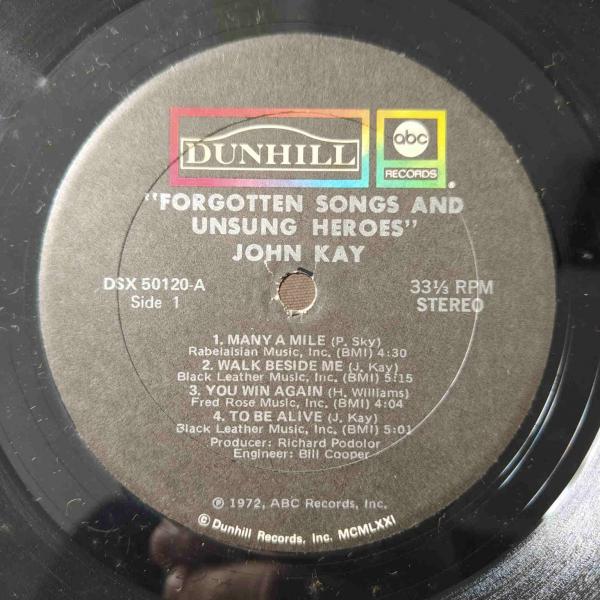 John Kay - Forgotten Songs & Unsung Heroes (Importado USA) - Thumbnail 4