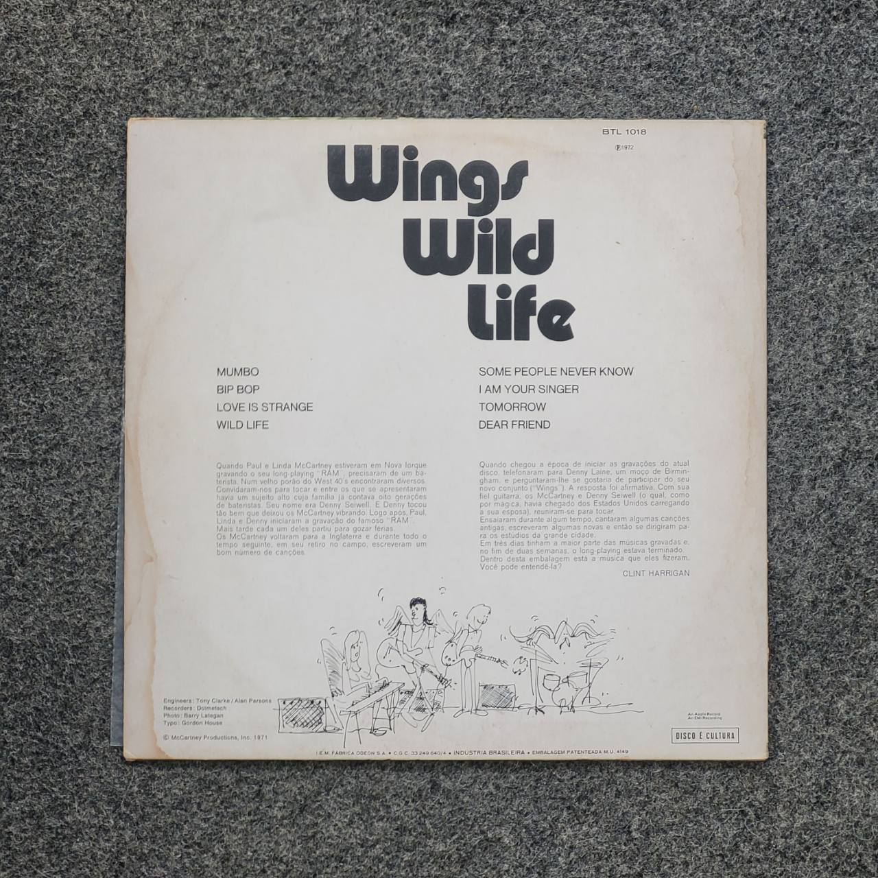 Paul McCartney And Wings - Wild Life - Thumbnail 2