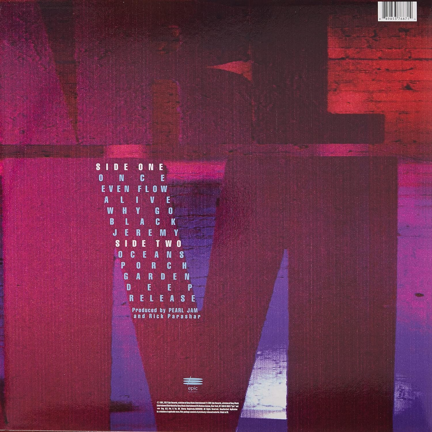 Pearl Jam - Ten (Importado) - Thumbnail 2