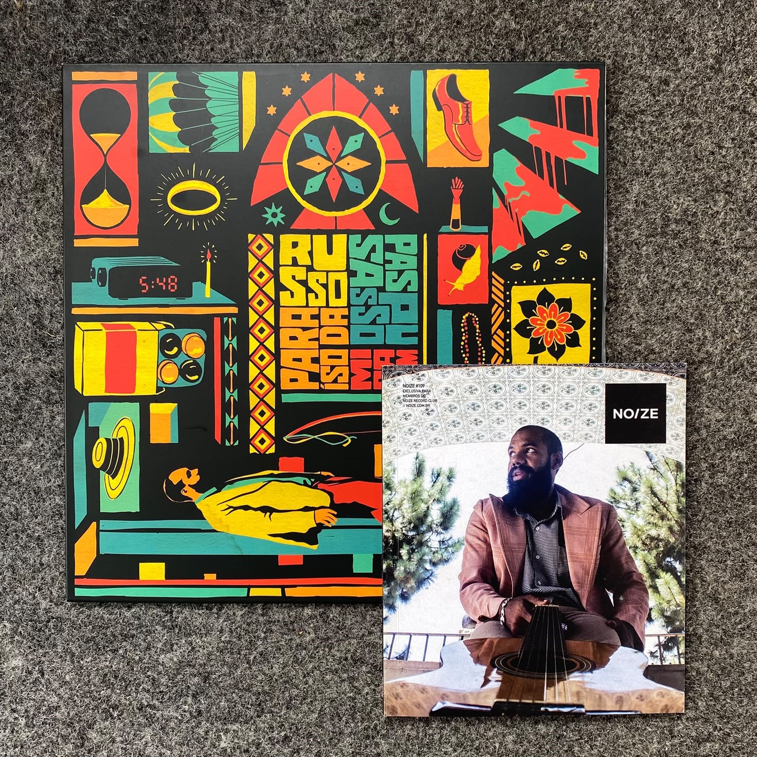 Russo Passapusso - Paraíso da Miragem (Noize, Vinil Amarelo) - Imagem 1