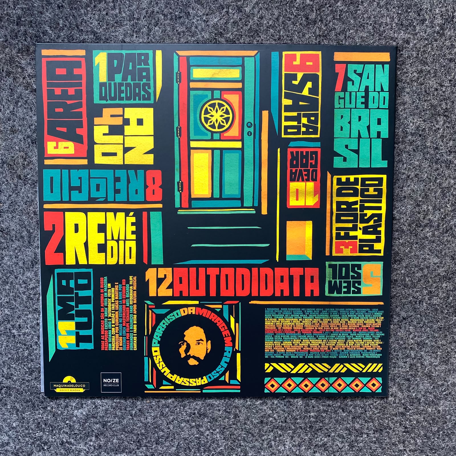 Russo Passapusso - Paraíso da Miragem (Noize, Vinil Amarelo) - Thumbnail 2