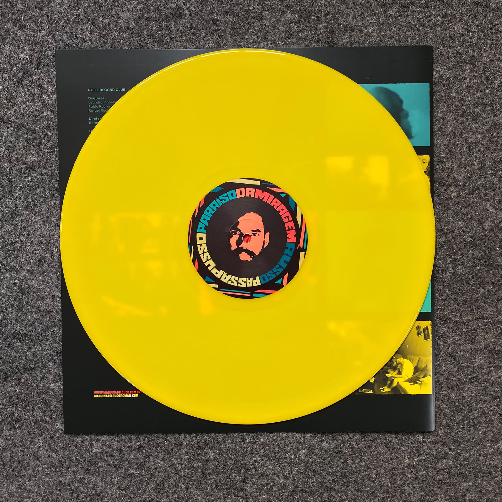 Russo Passapusso - Paraíso da Miragem (Noize, Vinil Amarelo) - Thumbnail 5