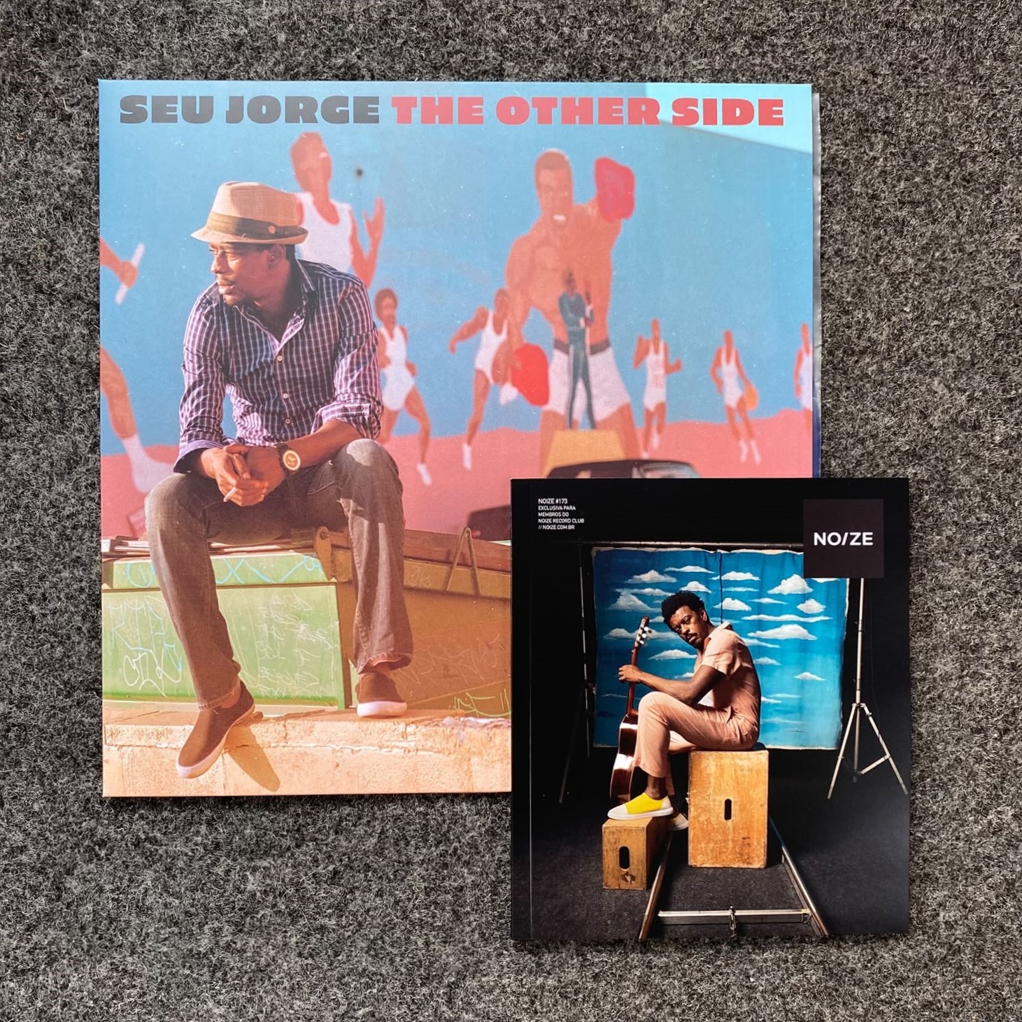 Seu Jorge - The Other Side (Noize, Vinil Azul)