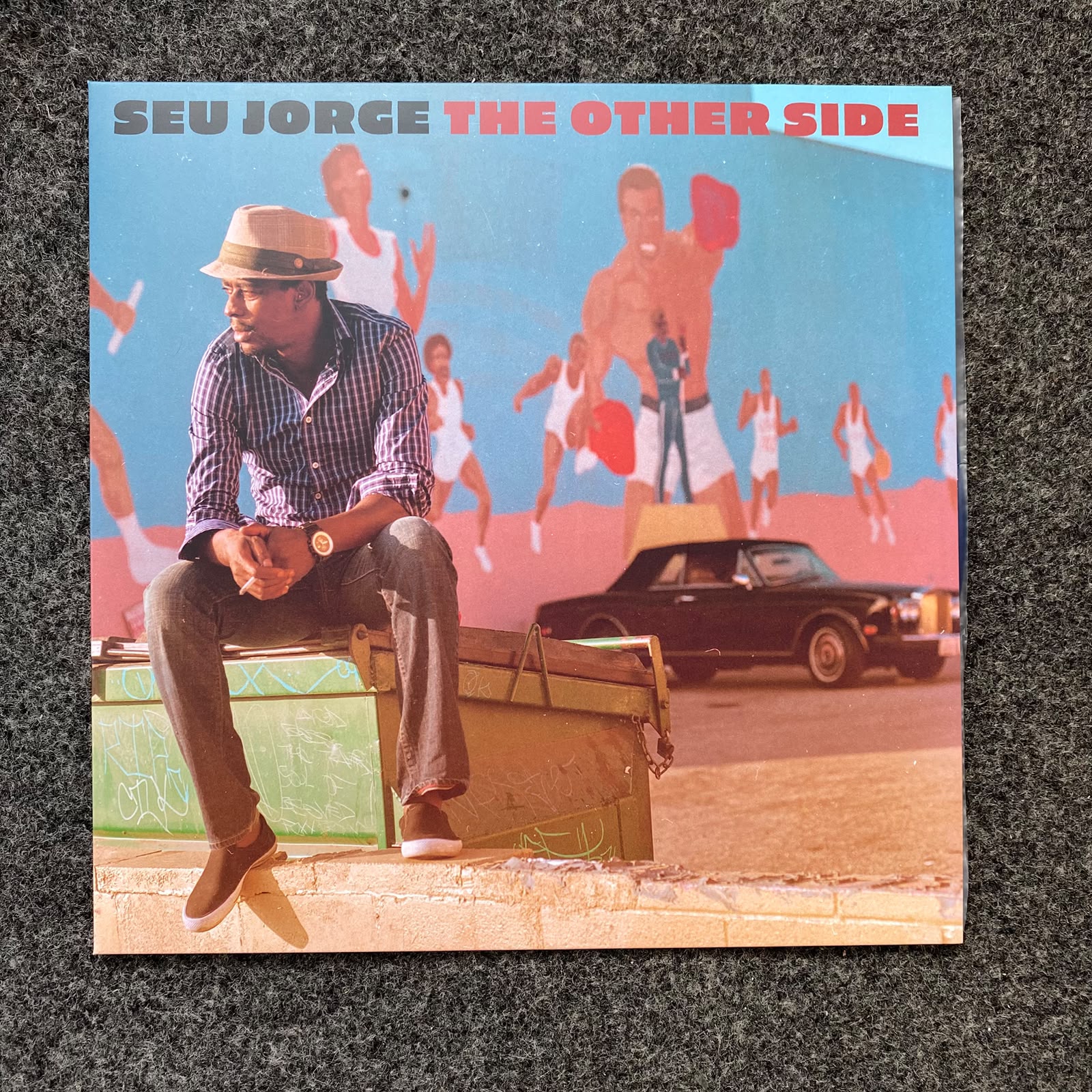 Seu Jorge - The Other Side (Noize, Vinil Azul) - Thumbnail 2