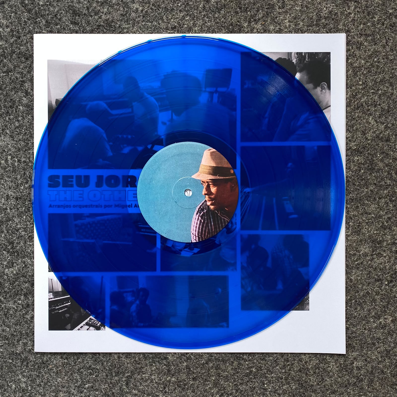 Seu Jorge - The Other Side (Noize, Vinil Azul) - Thumbnail 6