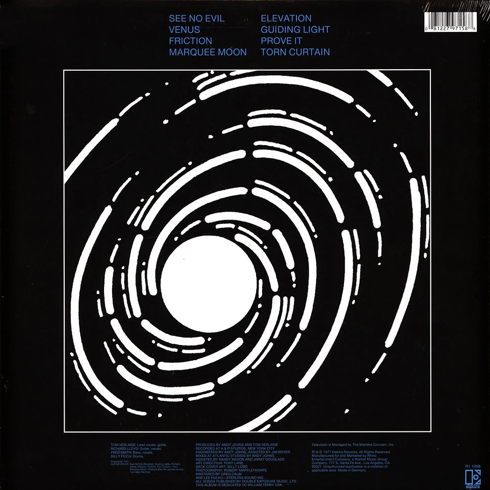 Television - Marquee Moon (Importado) - Thumbnail 2