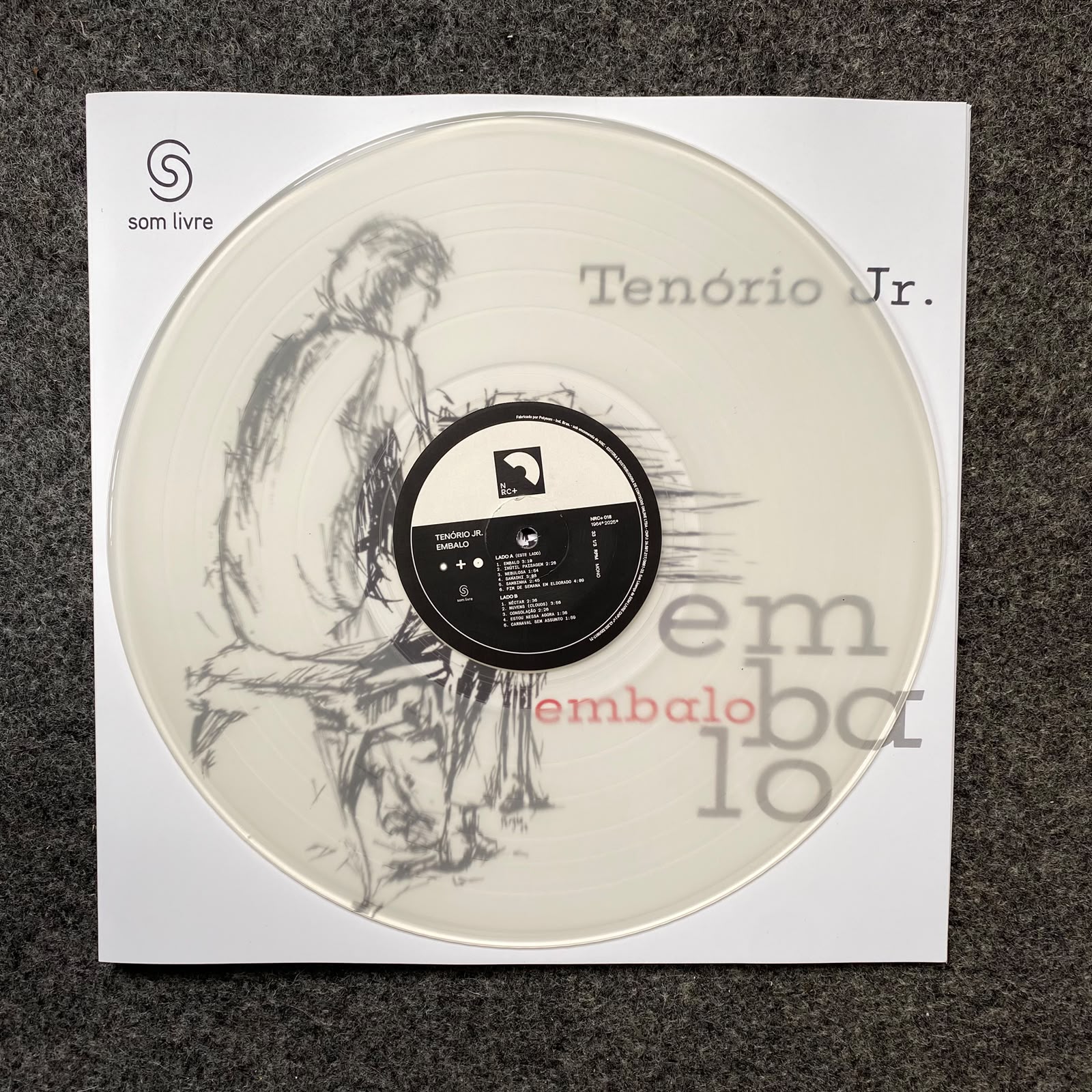 Tenório Jr. - Embalo (NRC+, Vinil Transparente) - Thumbnail 4