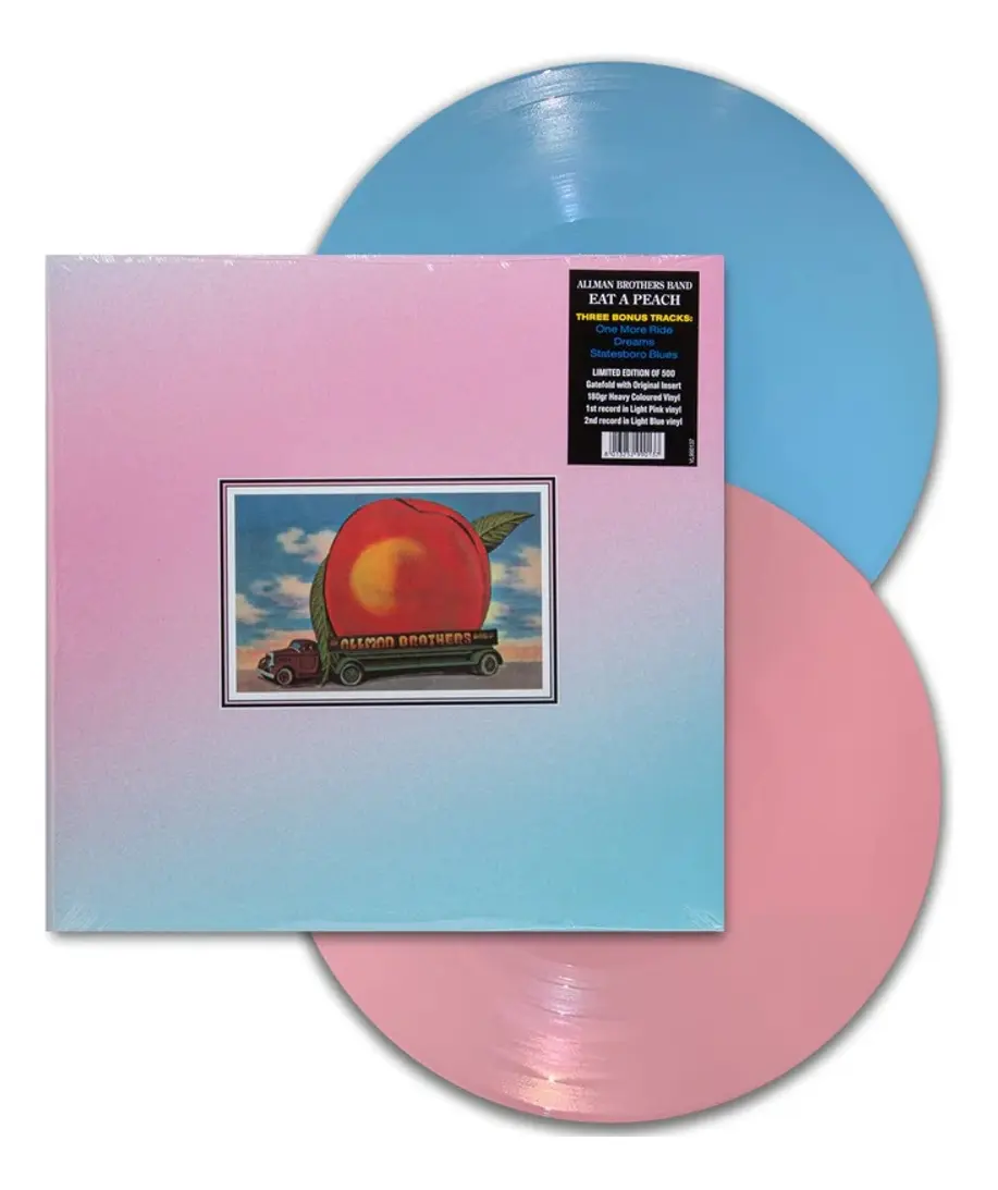 The Allman Brothers Band - Eat A Peach (Colored Vinyl, Pink, Blue, 2 Pack)