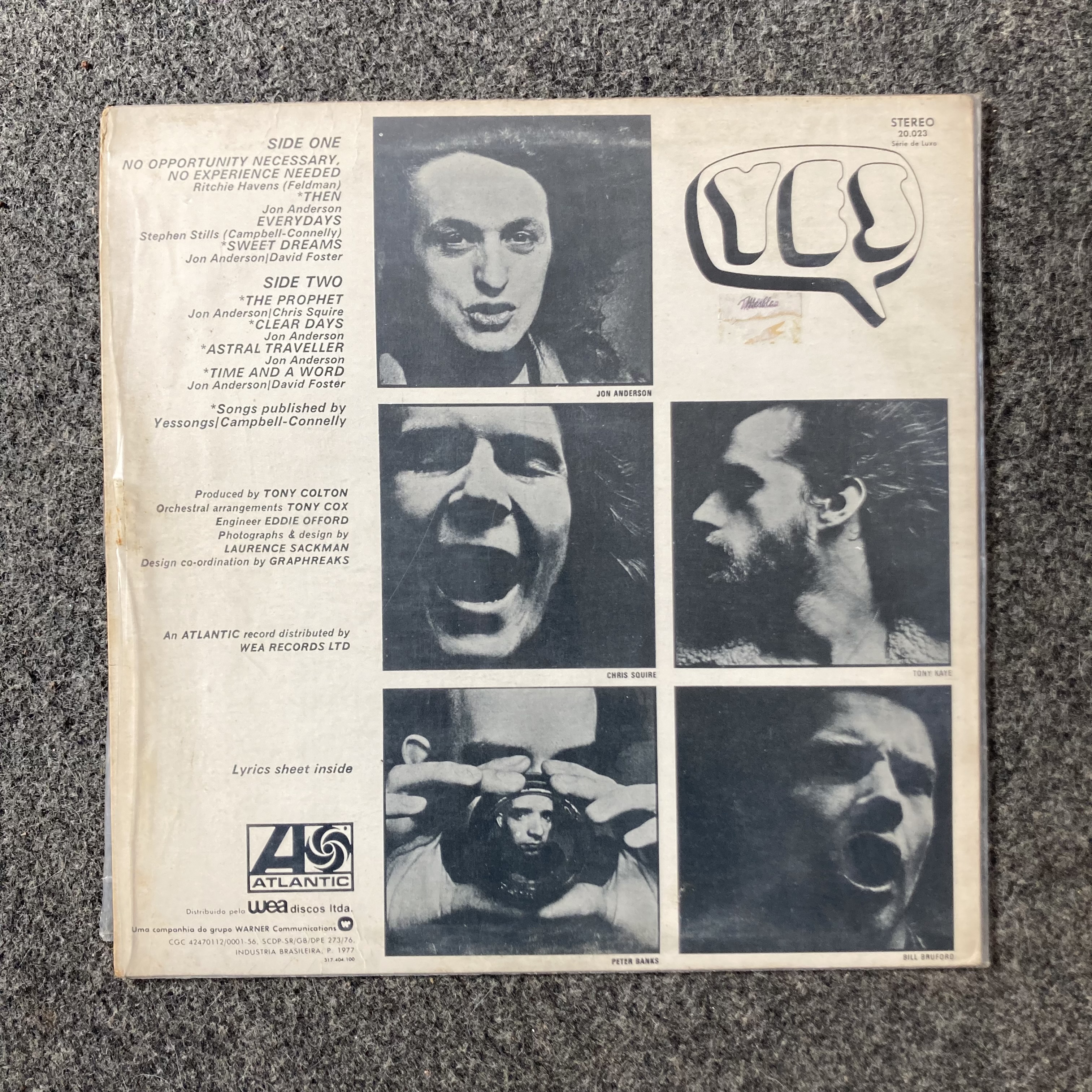 Yes - Time and a Word (Brasil, 1977) - Thumbnail 2