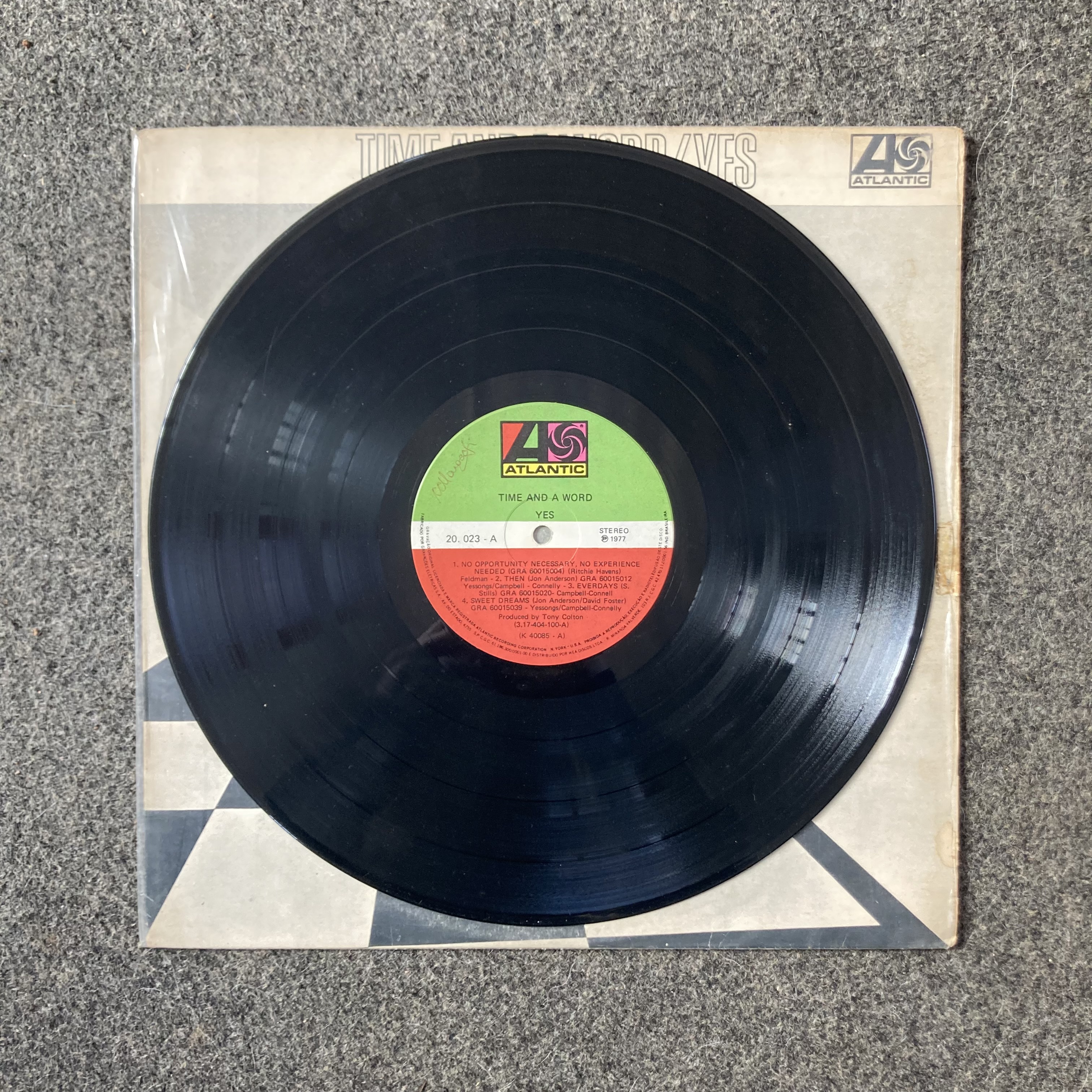 Yes - Time and a Word (Brasil, 1977) - Thumbnail 3