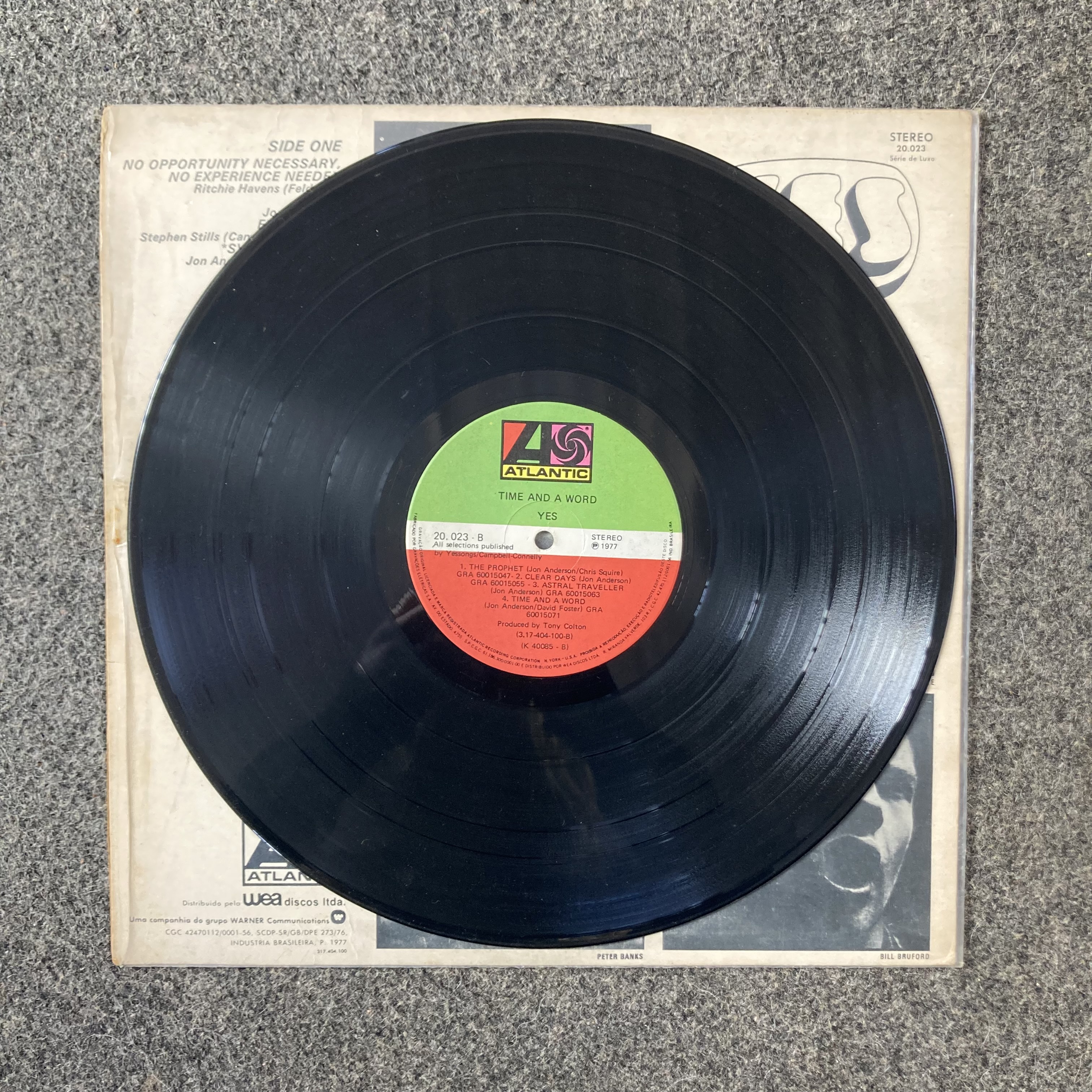 Yes - Time and a Word (Brasil, 1977) - Thumbnail 4
